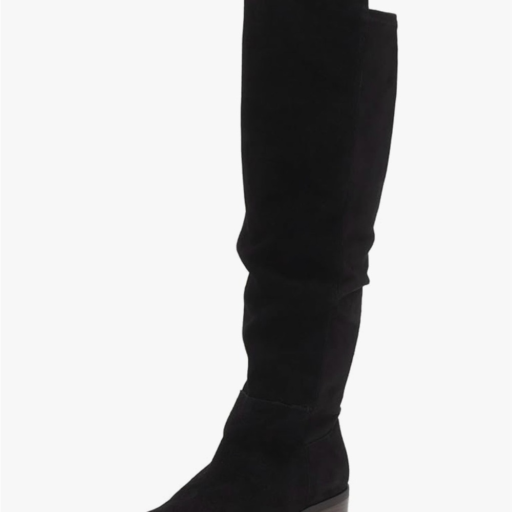 Lucky Brand Black Over the Knee Boots